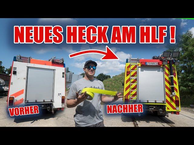 HEFTIGE VERÄNDERUNG AM HLF  ! DESIGN112 verschönert FEUERWEHR | ItsMarvin