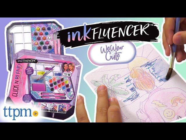 WeWearCute Inkfluencer Click N Blend Watercolor Set from Spin Master Review!