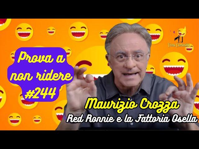 Maurizio Crozza - Red Ronnie e la Fattoria Osella | Prova a non ridere  Episodio 244