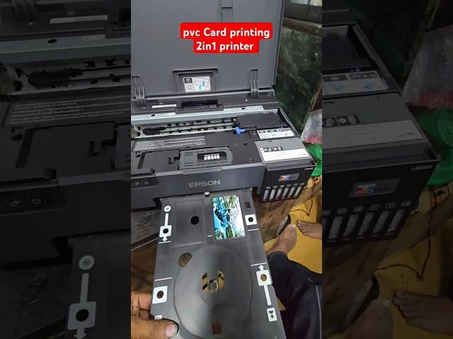 How to Pvc Card Printing And photo Printing Best printer Epson L8050 L18050 #pvccardprinting