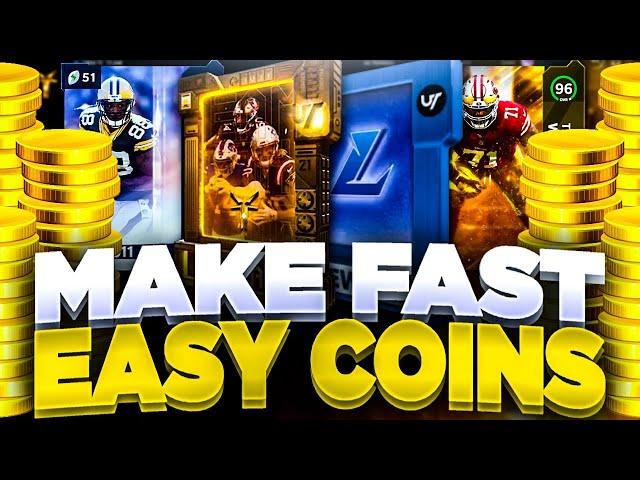 MAKING EASY & FAST COINS! | EARNING 50K IN 5 MINUTES! | COIN CLASH EP 5 MADDEN 21 ULTIMATE TEAM!