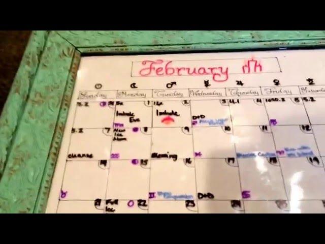 Witchy Calendar