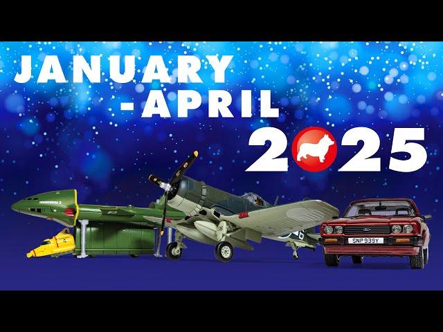 New Corgi January - April 2025 Range: See What's Revealed!