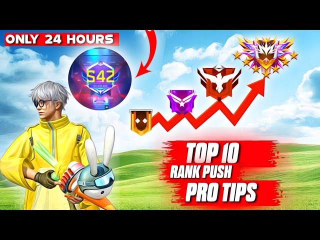 Solo Rank Push Tips And Tricks | Win Every Ranked Match | How To Push Rank In Free Fire session 42