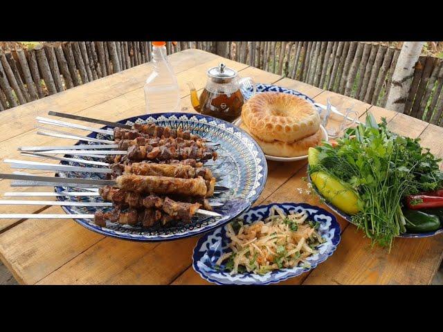 Шашлык ассорти по-таджикски (Tajik Style Assorted Kebab)