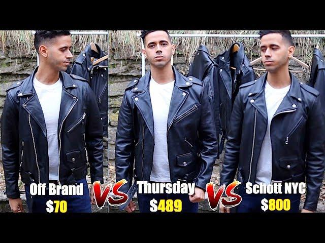 Thursday Leather Jacket Vs Schott Perfecto 118 Vs A $70 Leather Jacket- Best Motorcycle Jackets