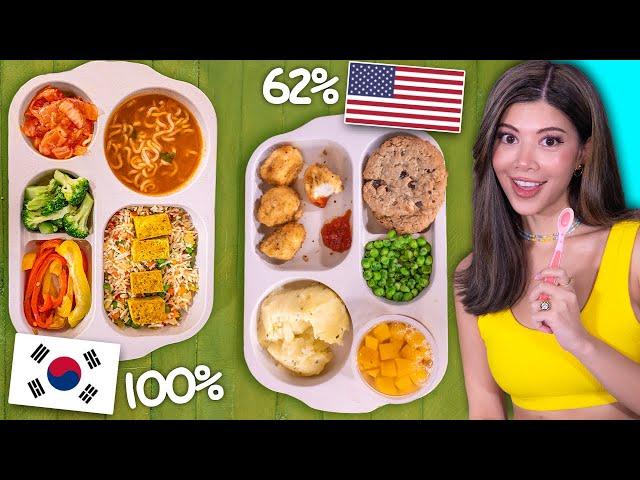 I tried Kids School Lunches around the World 