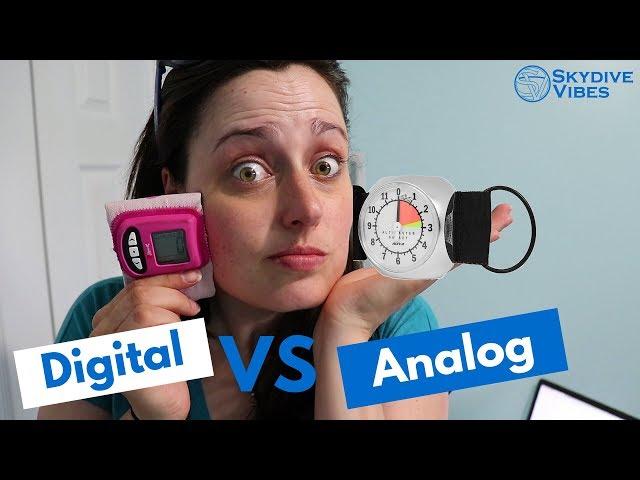 Skydiving Altimeter - Analog vs Digital Altimeter