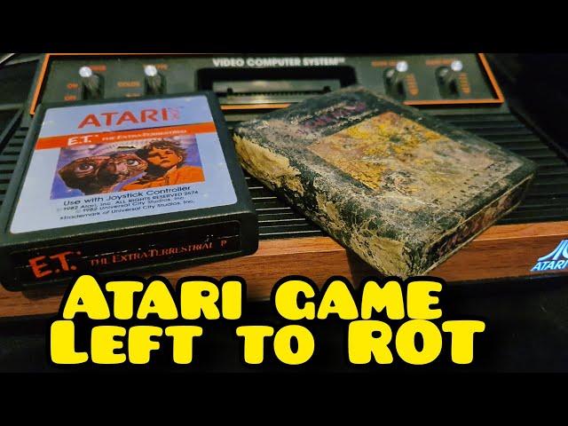 Atari2600 game left to ROT for 30 years...Will it still work?