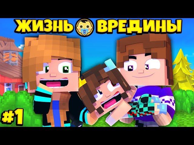 ⭐ У НАС ПОЯВИЛСЯ РЕБЕНОК В МАЙНКРАФТ! ХОМЯК ПРЕВРАТИЛСЯ В ДЕВУШКУ?  | 1 серия