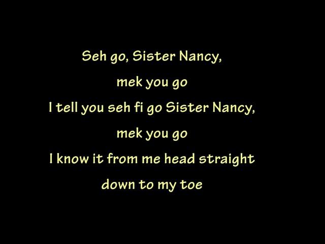 Bam Bam - Sister Nancy (lyrics)