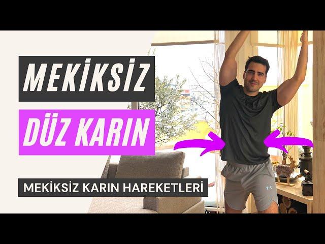 İNCE Bel DÜZ Karın İçin Bunu Yapın | Mekiksiz | Bel İnceltme Egzersizleri