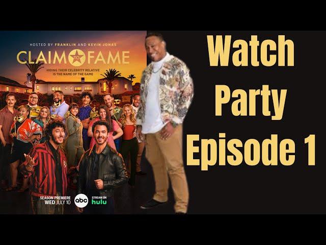 Claim to Fame Episode 1 Watch Party Featuring Siggy Jackson