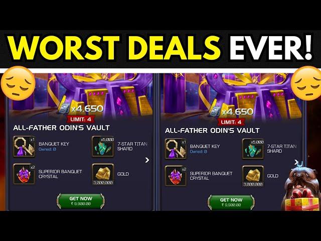 KABAM HAS MADE A JOKE OF THE BANQUET | WHY ARE THESE DEALS TO EXPENSIVE | MCOC