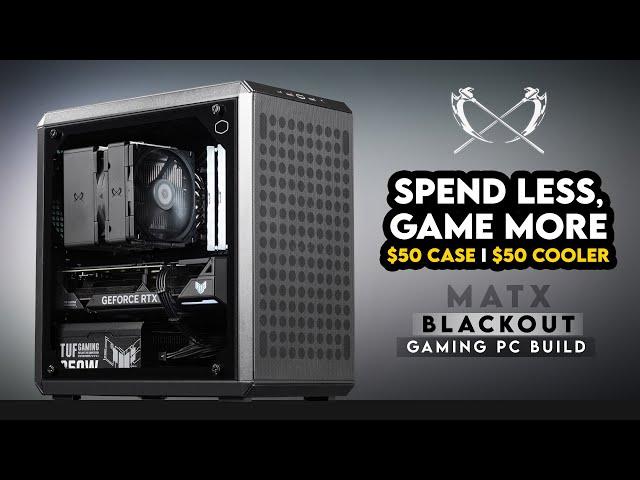 This RTX 4070 Build is EPIC | Scythe FUMA 3 + Cooler Master Q300L V2 | Micro ATX Gaming PC Build