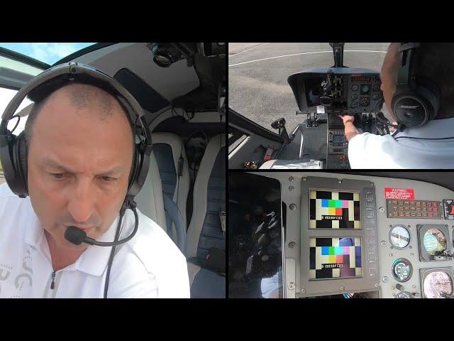 G-HVRZ - Startup procedure on a Eurocopter EC120 Helicopter