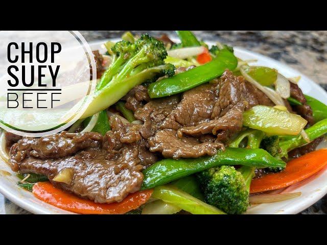 Beef Chop Suey ｜ Beef Stir Fry With Vegetables