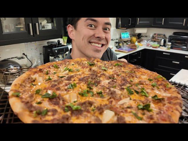 Baking Pizzas for a Family of 7- Step by Step