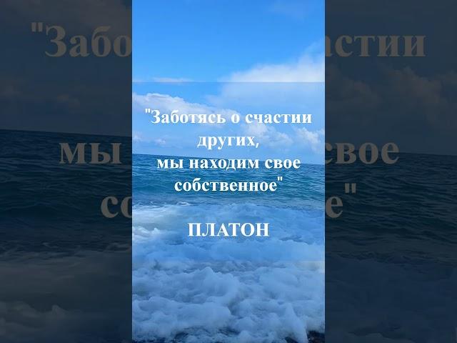 ПЛАТОН (цитата) #shorts  #мудрость #цитаты