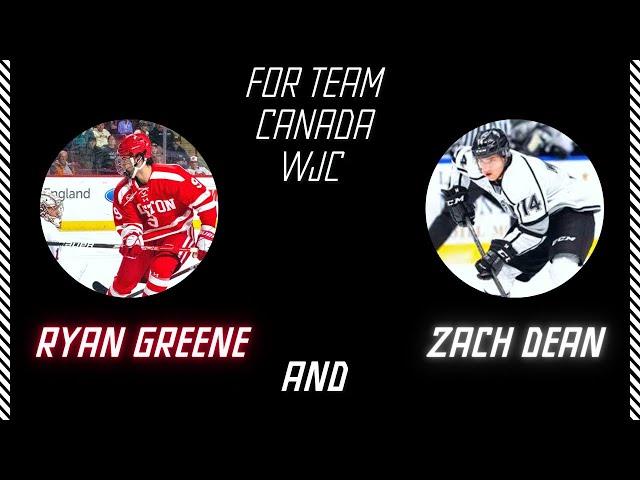 Why Ryan Greene AND Zach Dean Need to be on Team Canada’s WJC Team #worldjuniors #wjc2022 #qmjhl