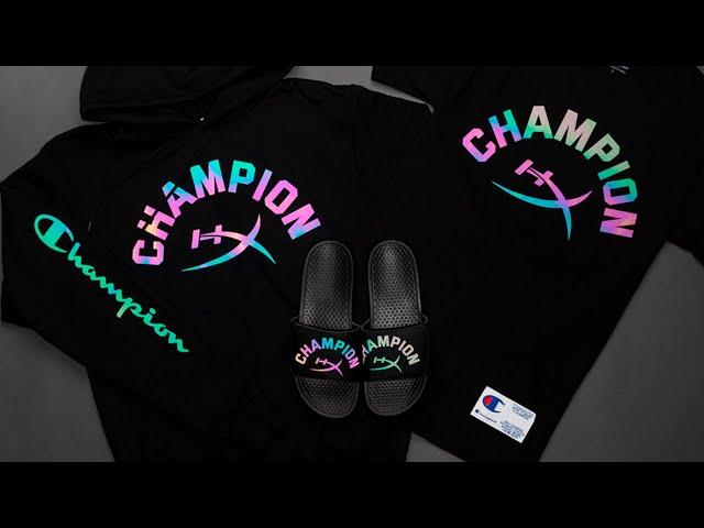 Лимитированная серия одежды брендов HyperX и Champion
