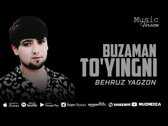 Behruz Yagzon - To'yingni Buzaman | Бехруз Ягзон - Туйингни Бузаман (PREMYERA 2024) #Muzmedia