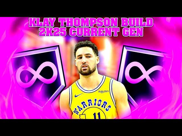 *Current Gen* Klay Thompson Build 2k25!!! Best 2 Way Build for NBA 2k25 Current Gen / Old Gen!!!