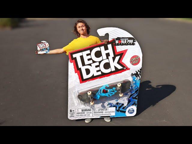 I Made a Life-Size Tech Deck!