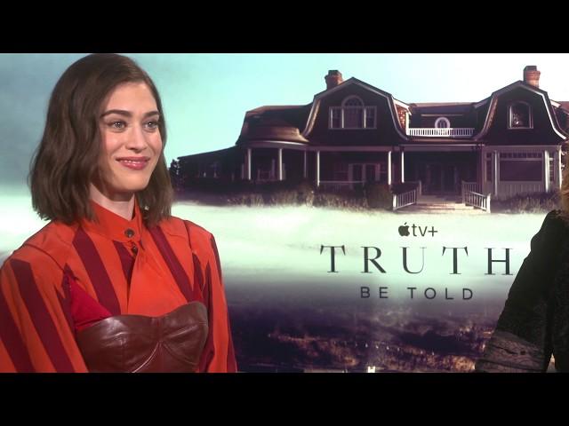 Lizzy Caplan  and discuss "Truth be Told"