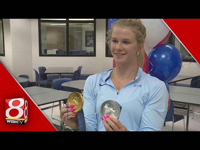 Carmel Olympians get a hero's welcome