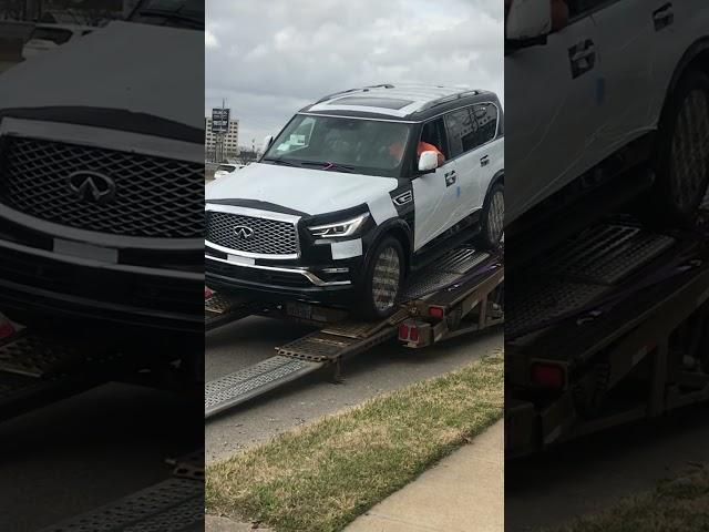 New 2024 Infiniti QX80 delivery