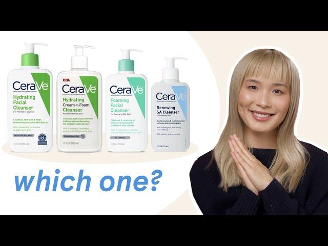 Which is the best cerave cleanser for you?