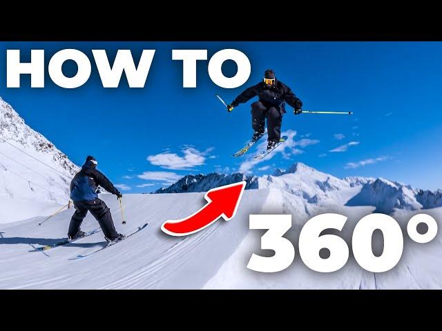 How To Do Your First 360 on Skis | Freestyle Ski Tutorial