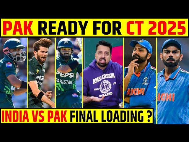 PAKISTAN READY FOR CHAMPIONS TROPHY? INDIA - PAK FINAL IN DUBAI ?