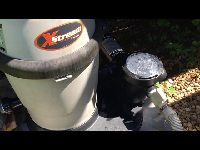 Noisy pool pump repair.