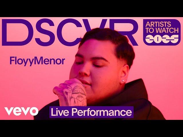 FloyyMenor - Gata Only (Live) | Vevo DSCVR Artists to Watch 2025