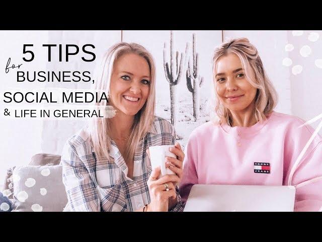 SOCIAL MEDIA, BUSINESS and LIFE TIPS with Elsa from B Directory