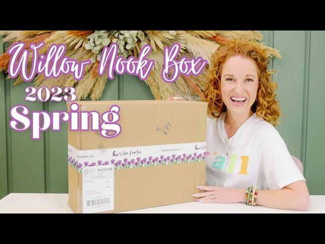 Willow Nook Box Spring 2023 | a Mature Lifestyle & Self-Care box for Women *Very Cute*