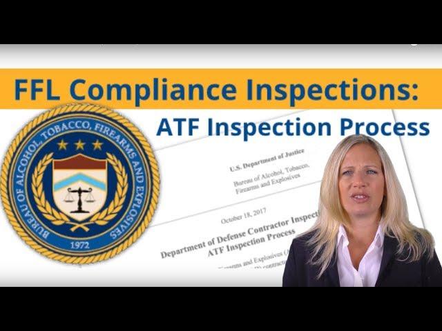 Overview - FFL ATF and Export Compliance for FFLs