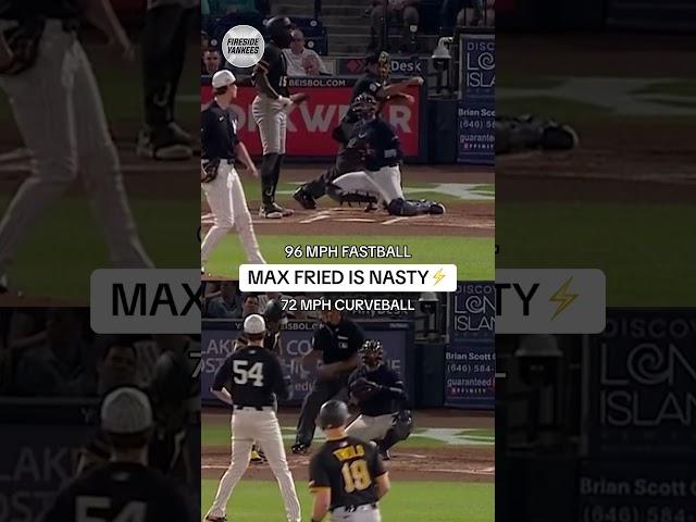 Max Fried’s arsenal is INSANE️ #yankees #maxfried