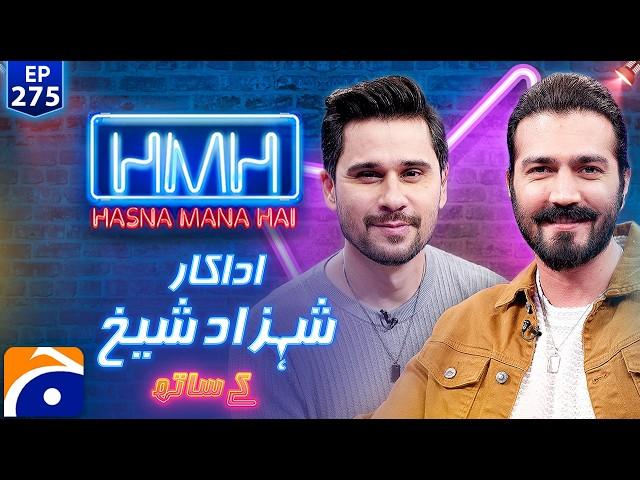 Shahzad Sheikh (Pakistani Actor) in Hasna Mana Hai with Tabish Hashmi - Ep 275 | Geo News