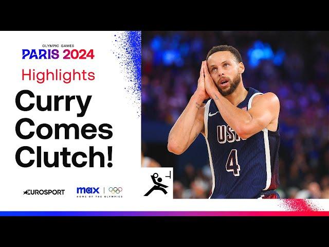 Stephen Curry comes CLUTCH as USA win Olympic Gold again  | FULL fourth-quarter | #Paris2024