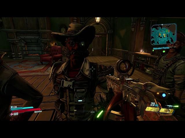 Borderlands 3 - Malevolent Practice: Find Hammerlock's Gang 4/4 ECHO Logs, Anointed X3 Fight (2019)