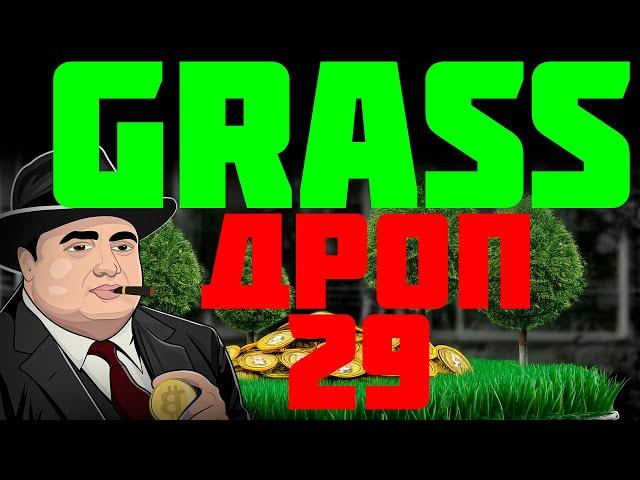 GRASS AIRDROP ЧЕРЕЗ 10 ДНЕЙ