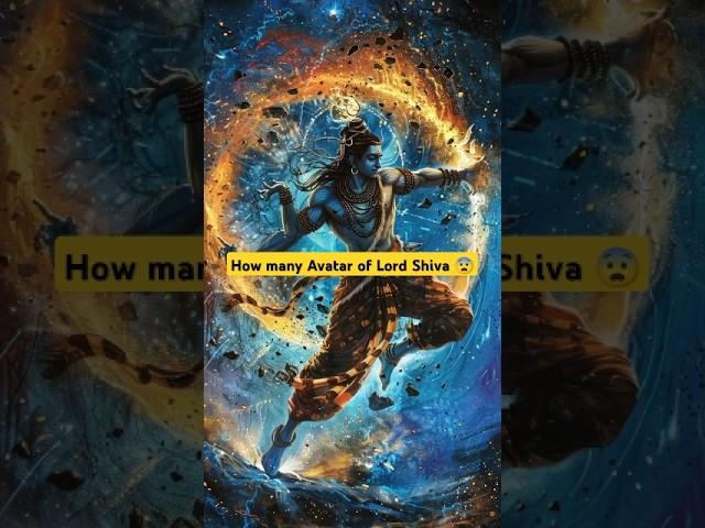 How many Avatar of Lord Shiva  || #shorts #hinduism #shiva