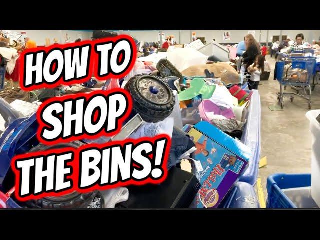 How To Shop The Bins | Tips for Shopping at The Goodwill Outlet | Thrift for Profit | Reselling