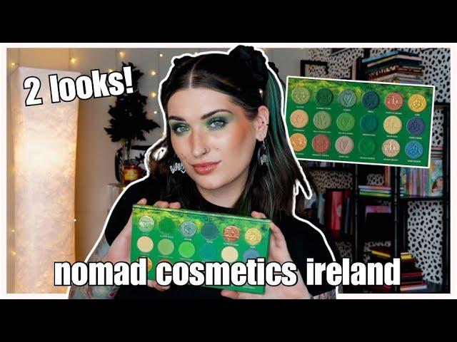 Nomad Cosmetics Ireland | 2 Looks + Swatches