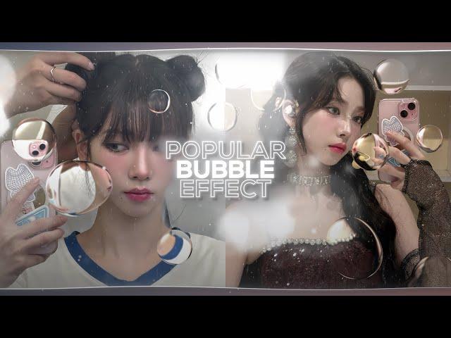 popular bubble effect ; after effects tutorial