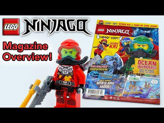 Scuba Kai Ninjago Magazine Overview and Review!