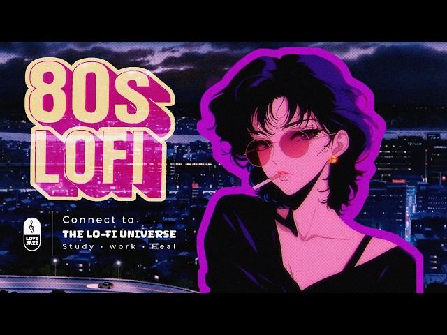𝙋𝙡𝙖𝙮𝙡𝙞𝙨𝙩 | Late Night 80s Radio Lofi | Old Lofi Mix [ Beats to Chill & Relax ]